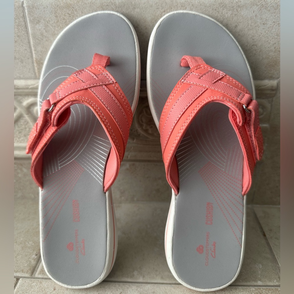 Clarks Coral Flip Flop Sandals